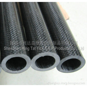 3k Carbon Fiber Mixed Fiberglass Fabric Tube